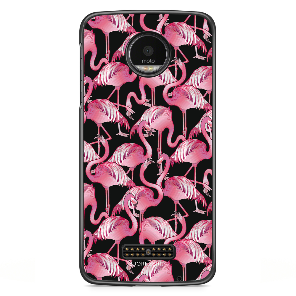 Motorola Moto Z Skal - Flamingos