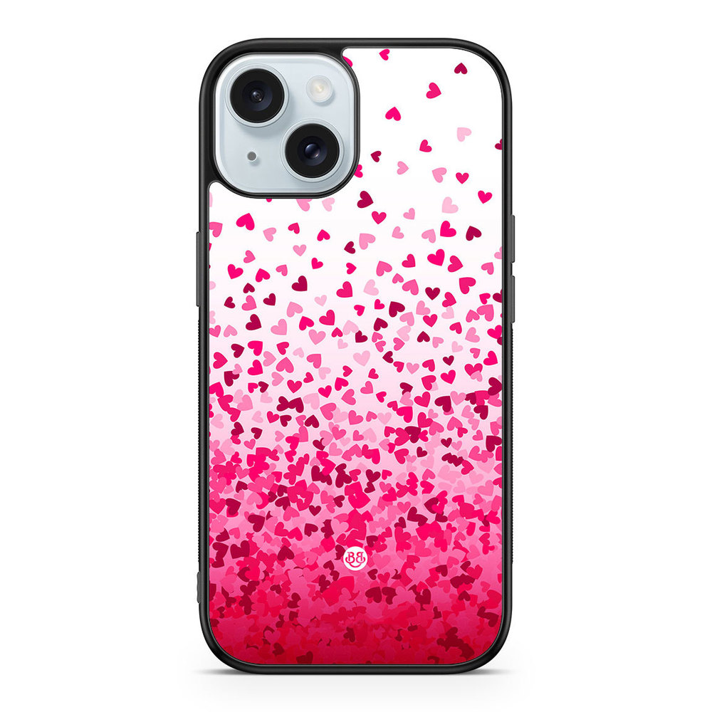 iPhone 15 Case - Heart Confetti
