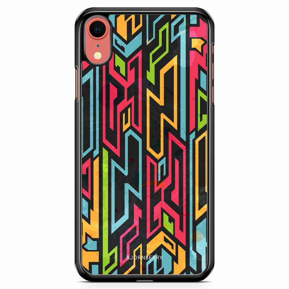 iPhone XR Case - Colored Tribal