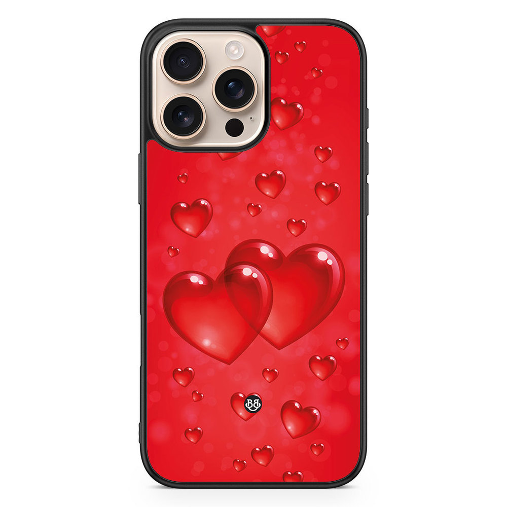 iPhone 16 Pro Max Case - Hearts
