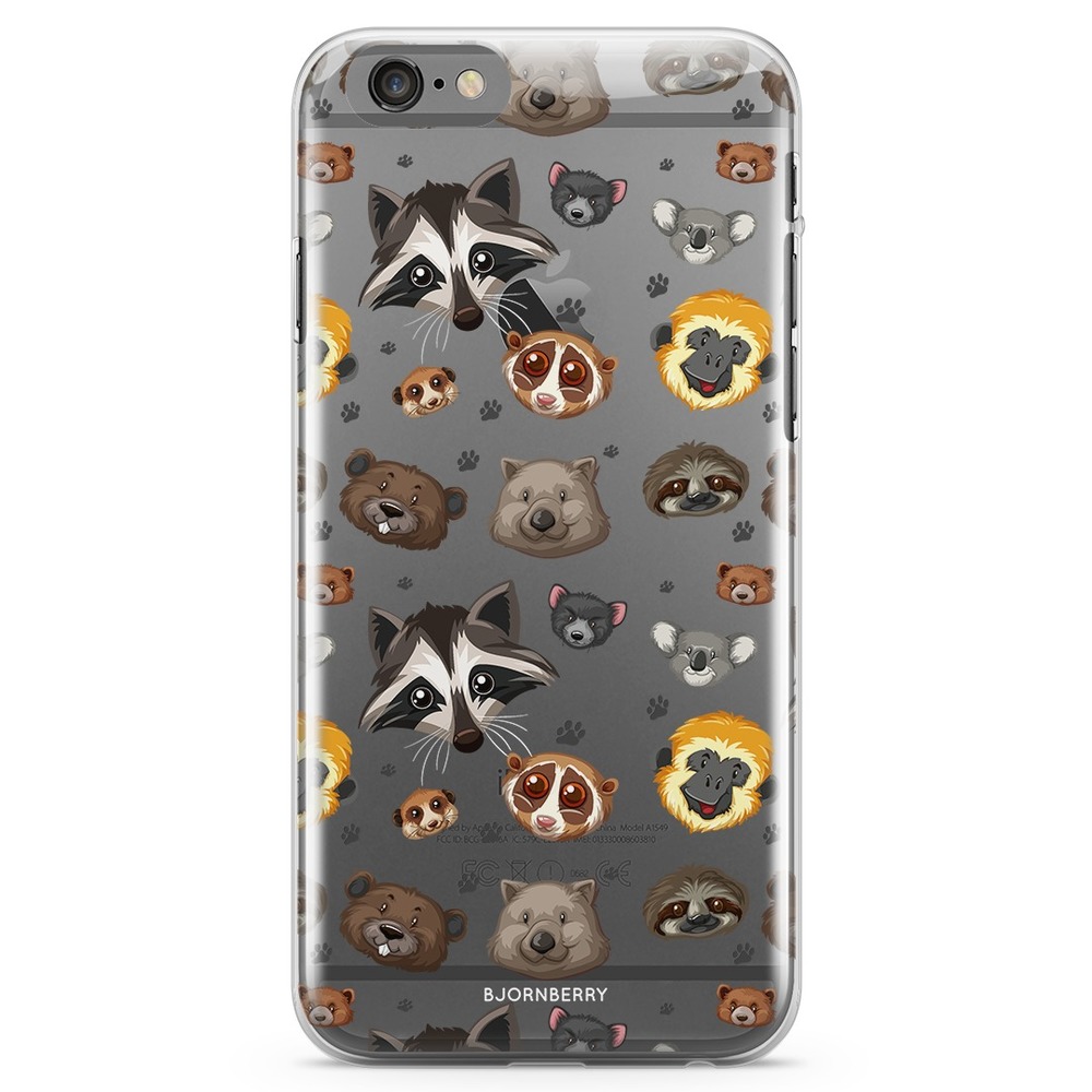 iPhone 6 Plus/6s Plus TPU Case - Animals