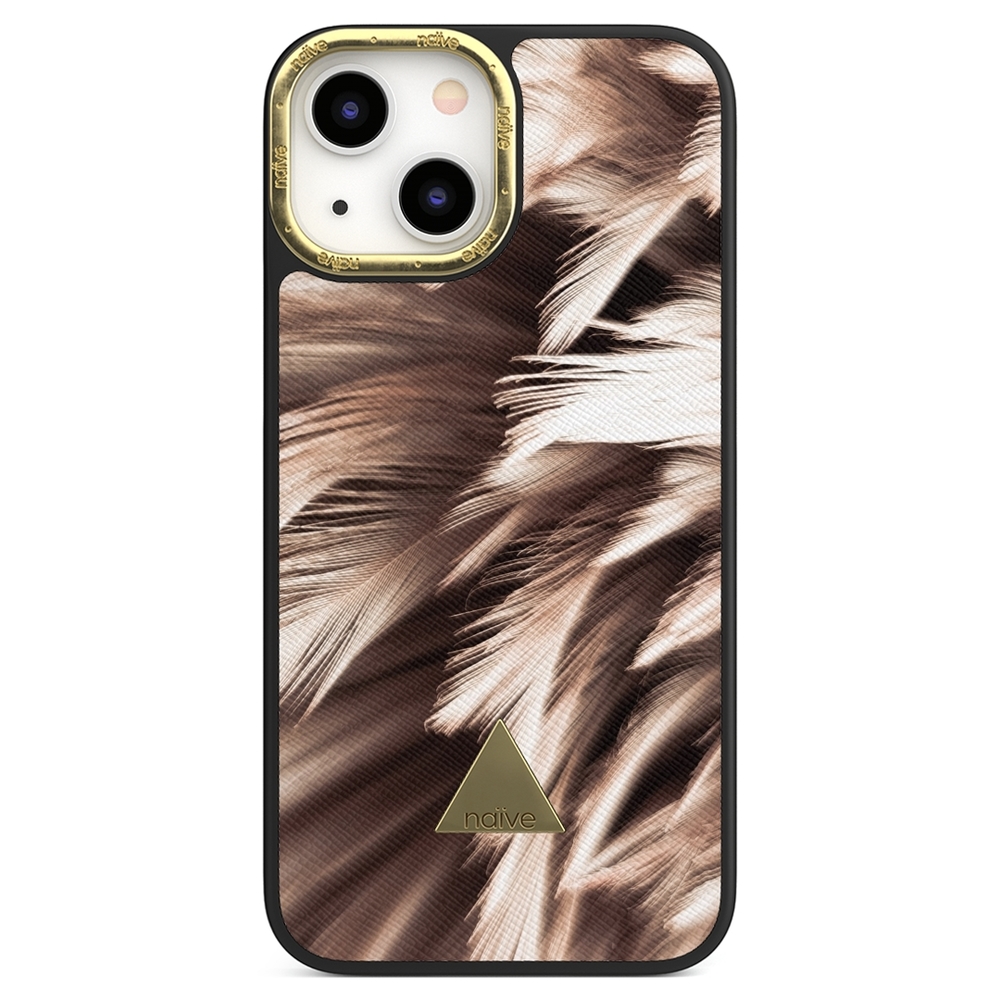 Naive iPhone 13 Mini Case - Feathers