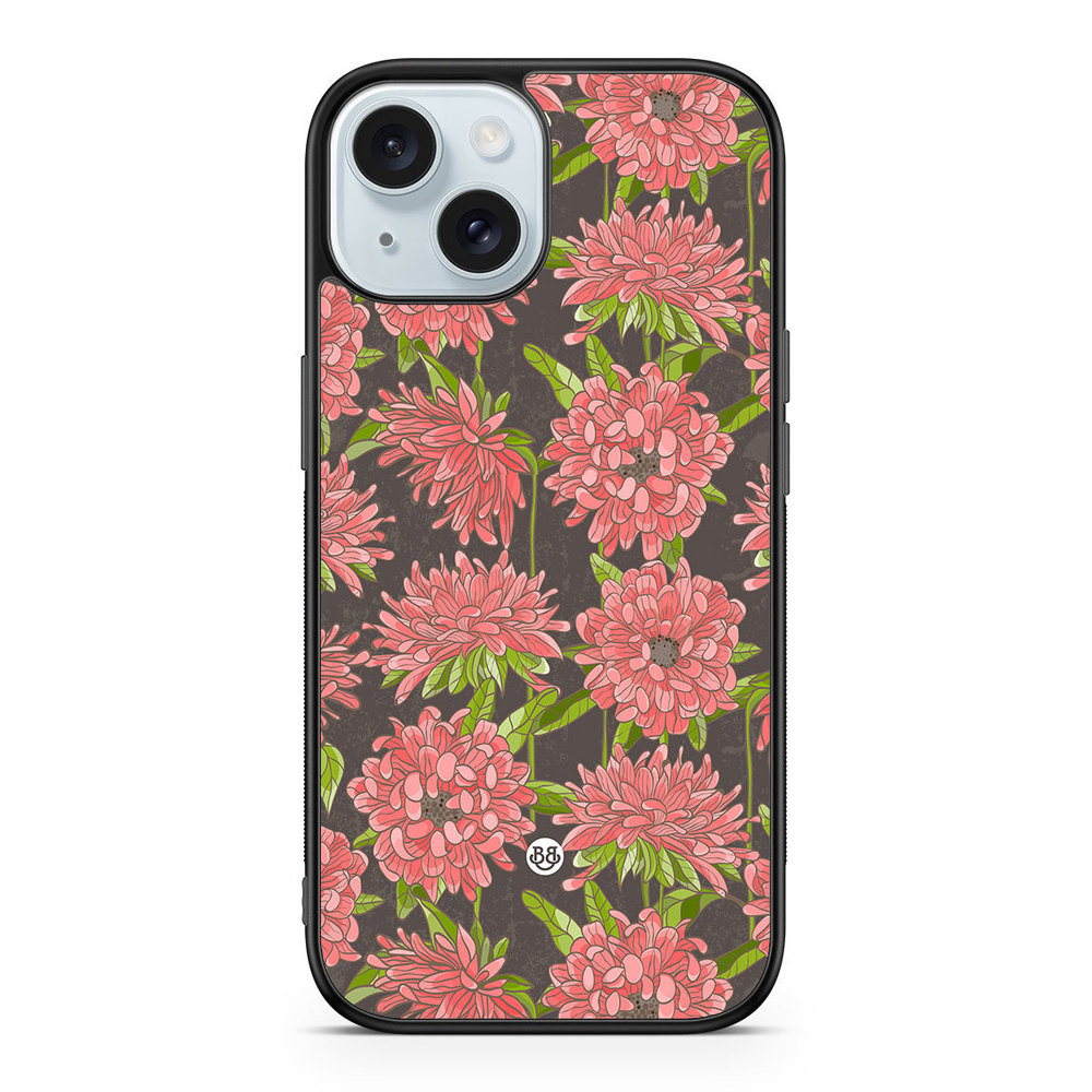 iPhone 15 Case - Floral Pattern