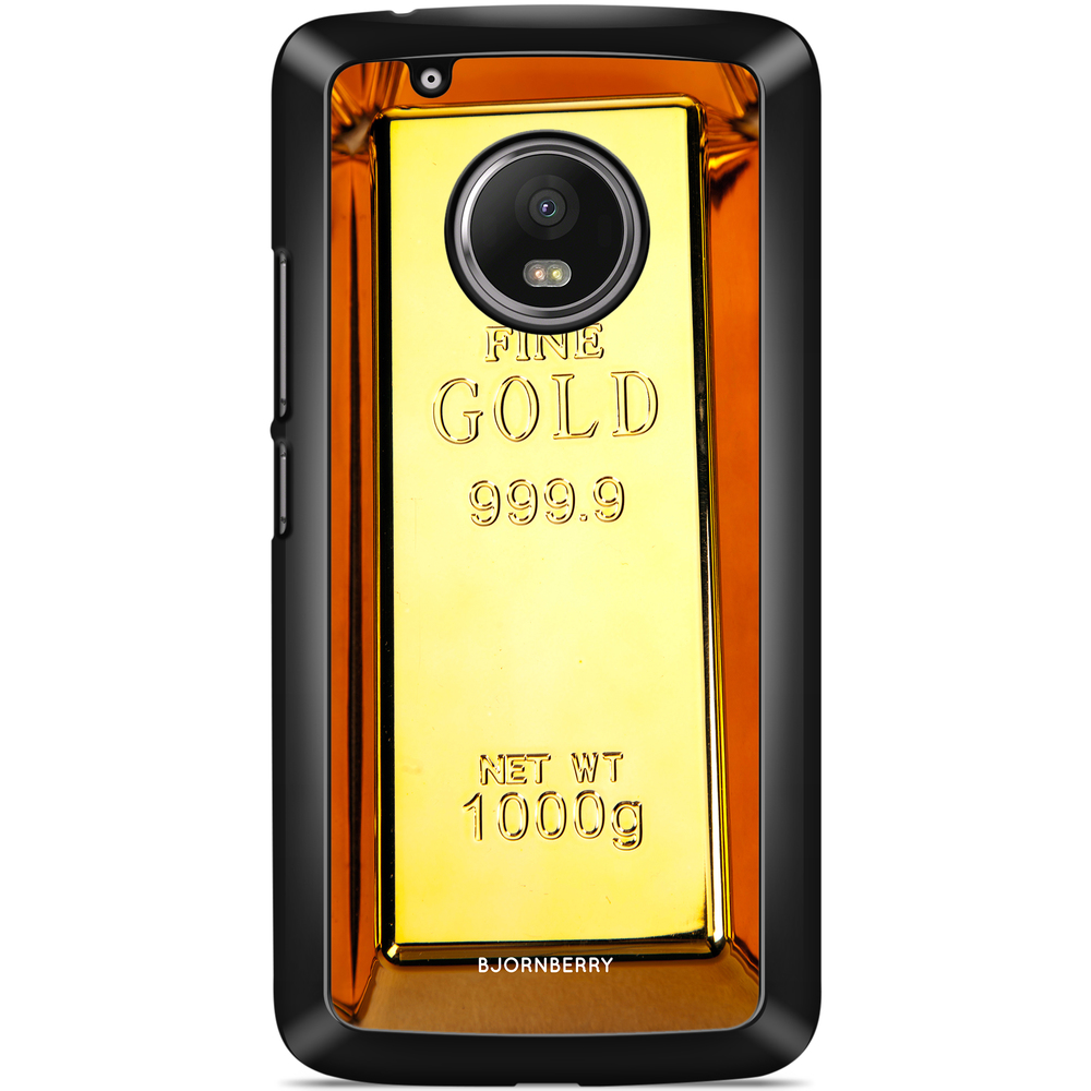 Moto G5 Plus Case - Gold Brick