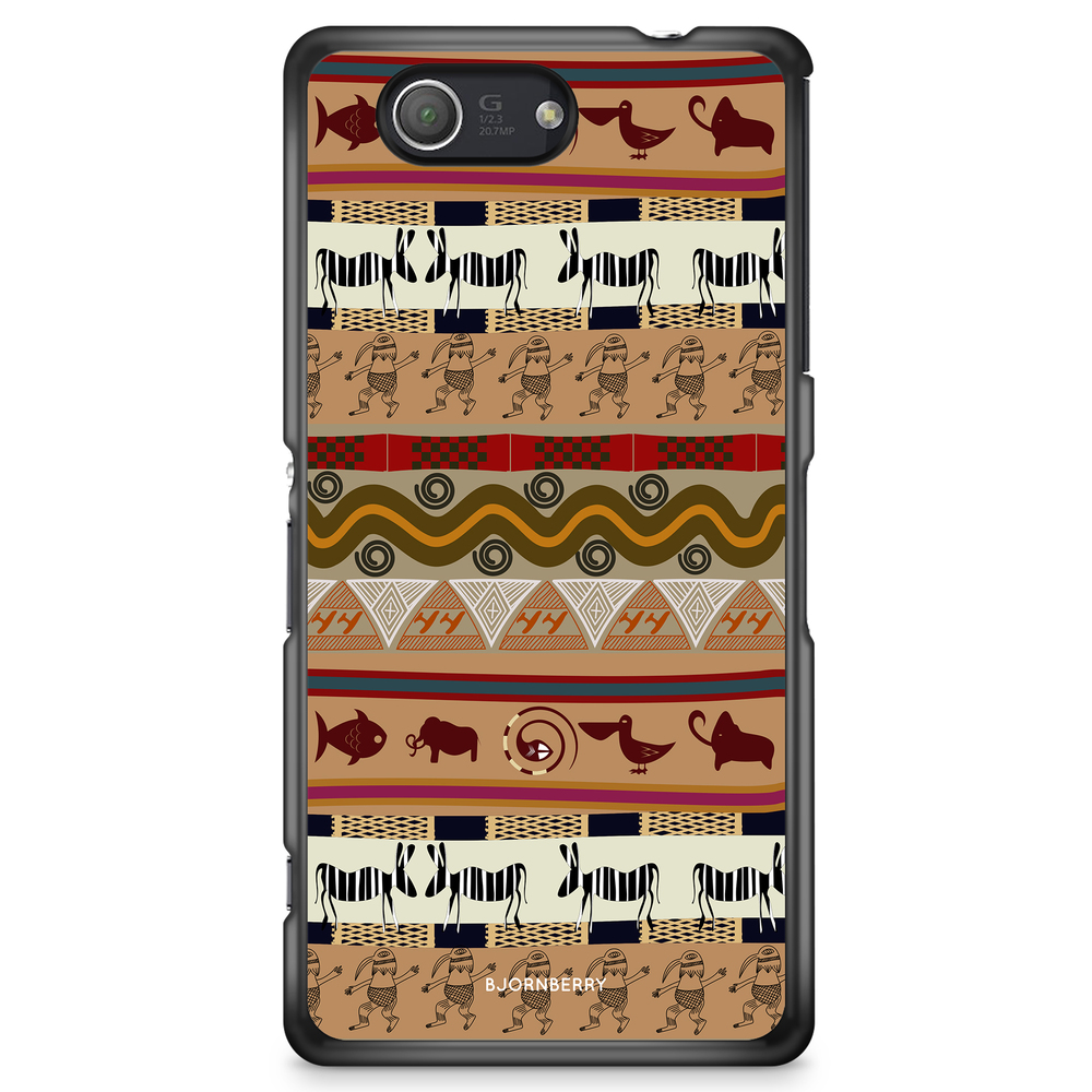 Sony Xperia Z3 Compact Case - Animal Aztec