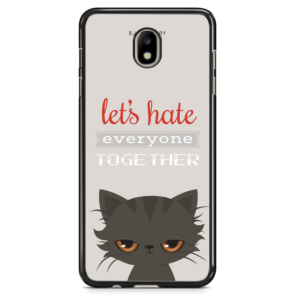 Samsung Galaxy J7 (2017) Case - Angry Cat