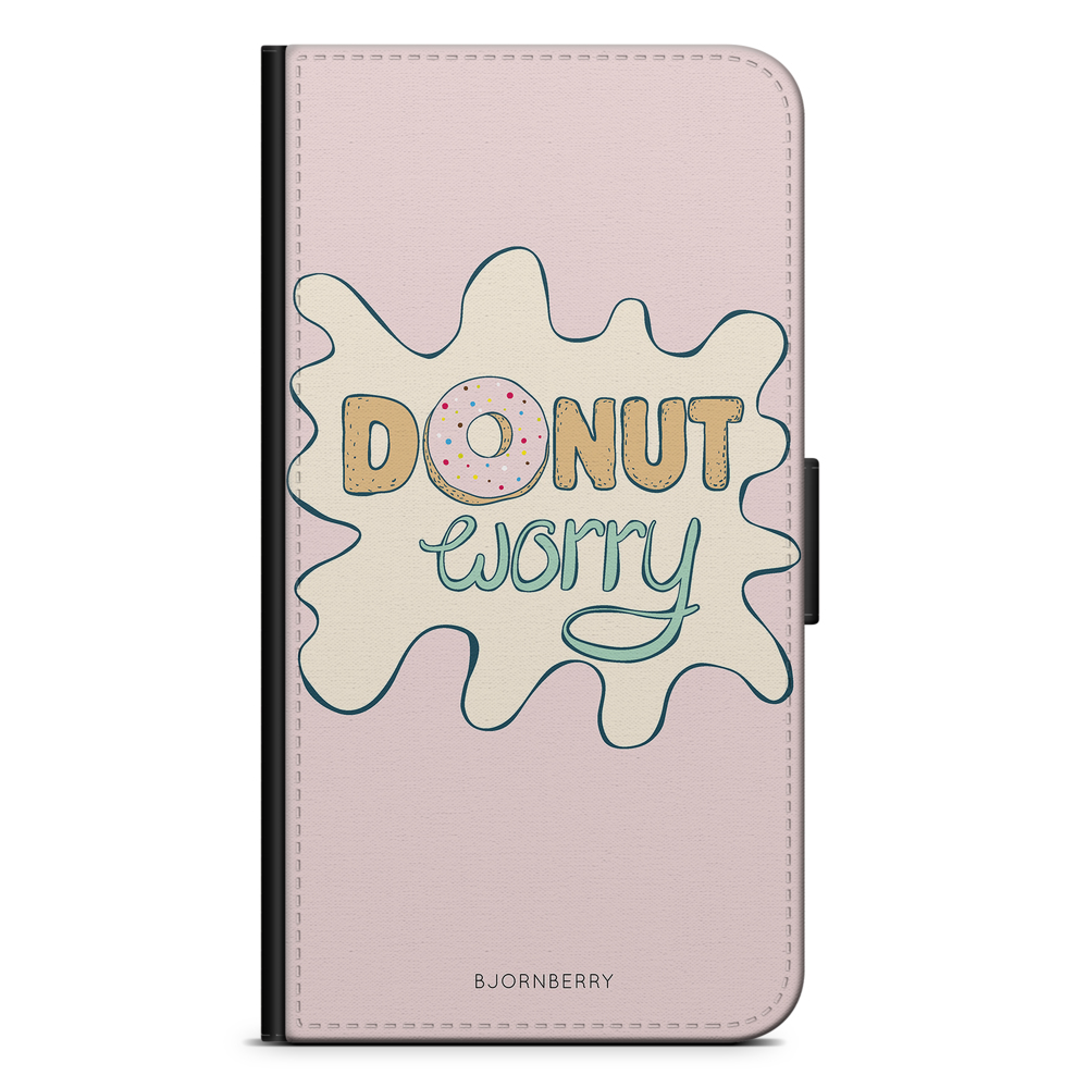 Samsung Galaxy A7 (2018) Plånboksfodral - Donut Worry | Mobilskal & Mobilfodral BJORNBERRY