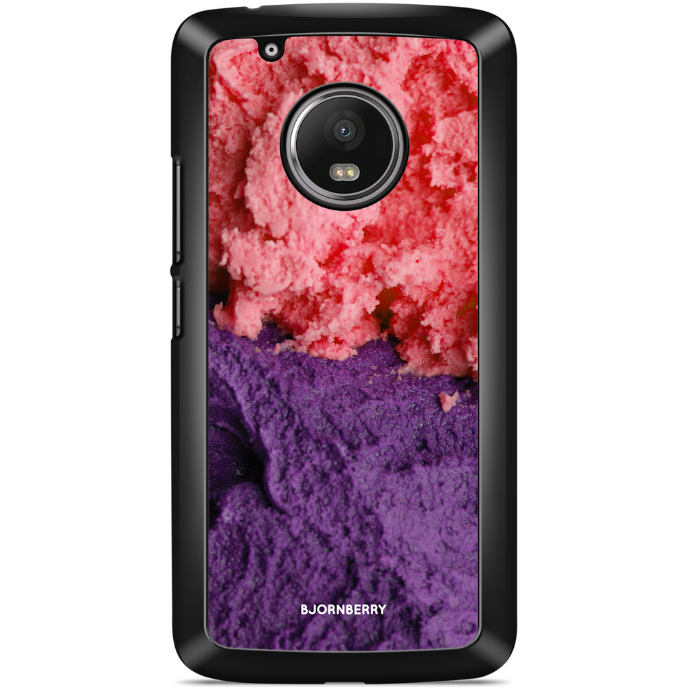 Moto G5 Plus Case - Icecream Pink/Purple