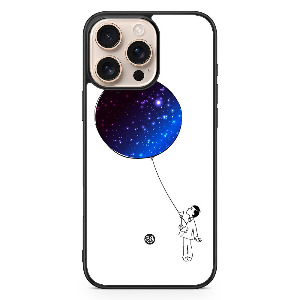iPhone 16 Pro Max Case - Space Balloon