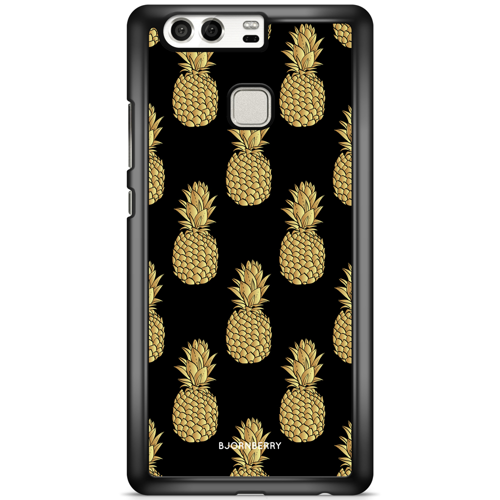 Huawei P9 Plus Case - Gold Pineapples