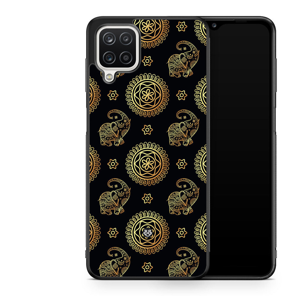 Samsung Galaxy A12 Case - Elephant Gold