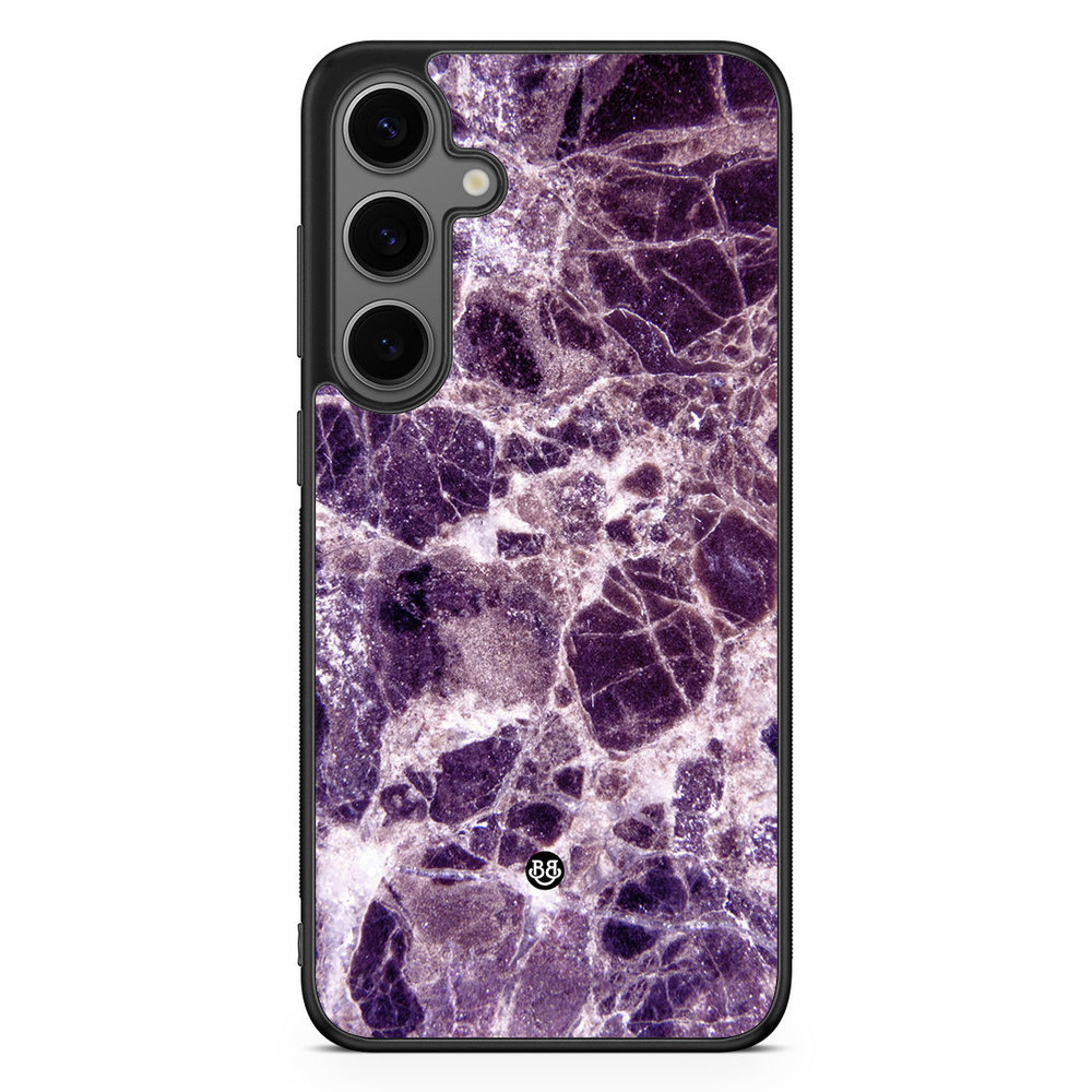 Samsung Galaxy S24 Plus Case - Purple Marble