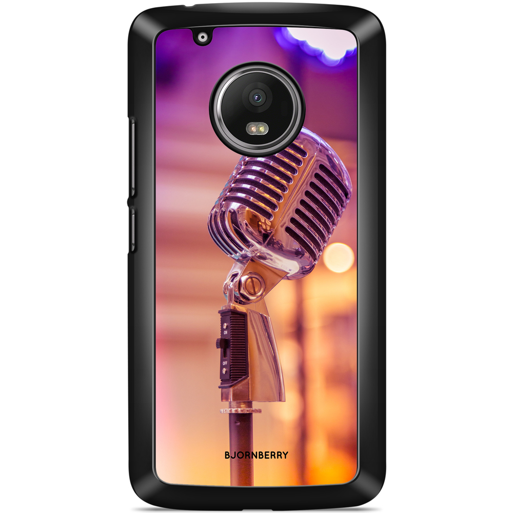 Moto G5 Plus Case - Old Microphone