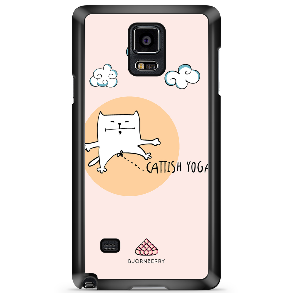 Samsung Galaxy Note 4 Case - Cattish Yoga
