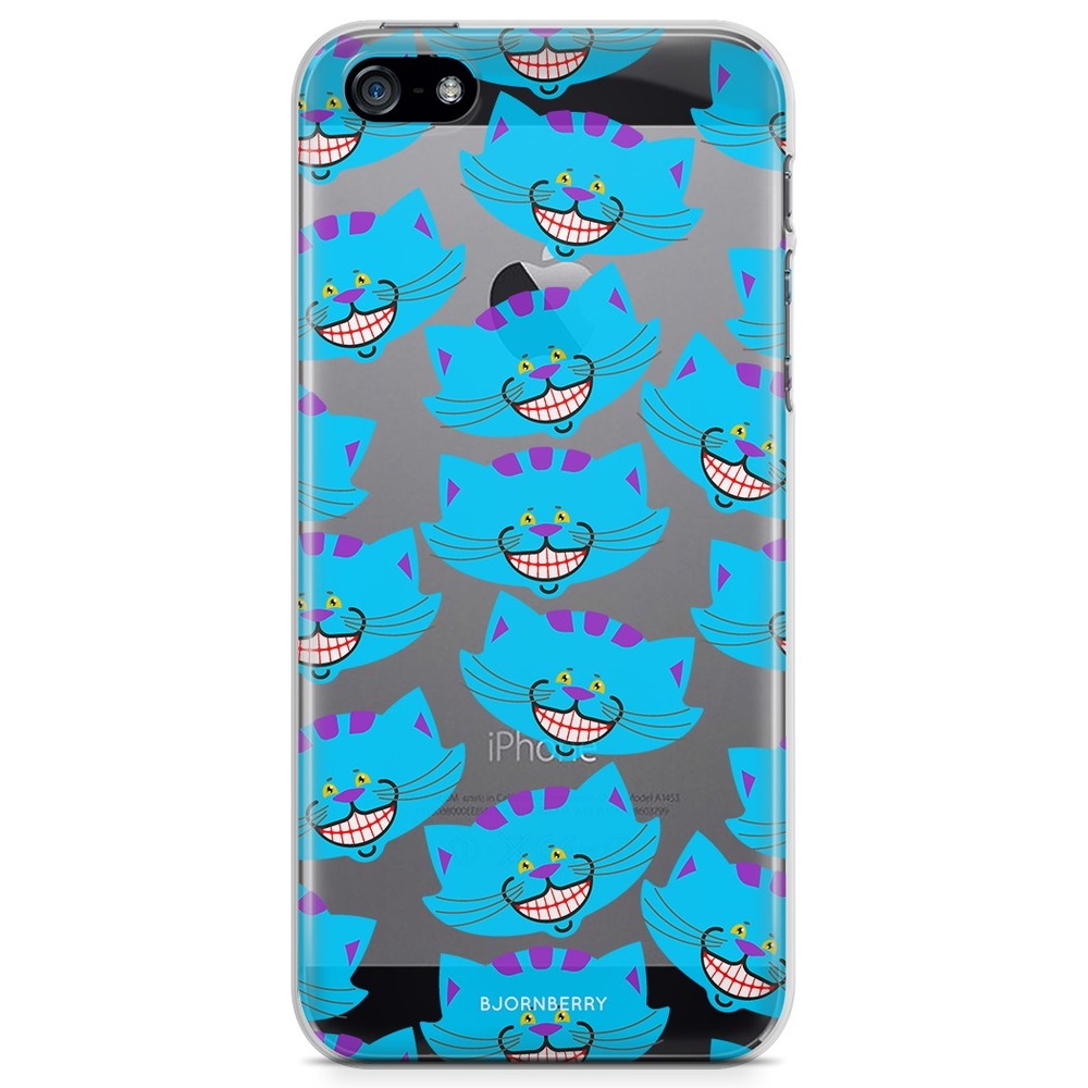 iPhone 5/5S/SE (2016) TPU Case - Blue Cats