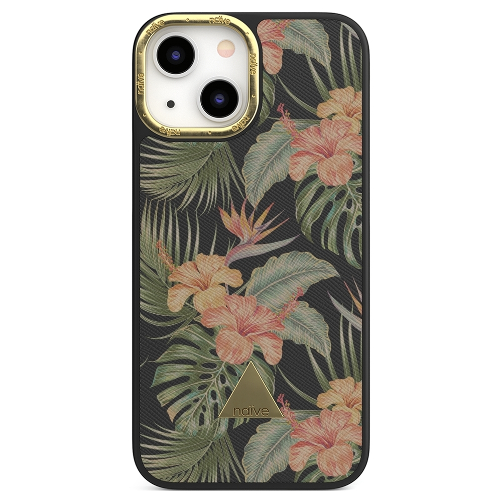 Naive iPhone 13 Mini Case - Hibiscus