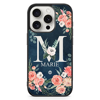 iPhone 15 Pro Custom Skal - Monogram Namn