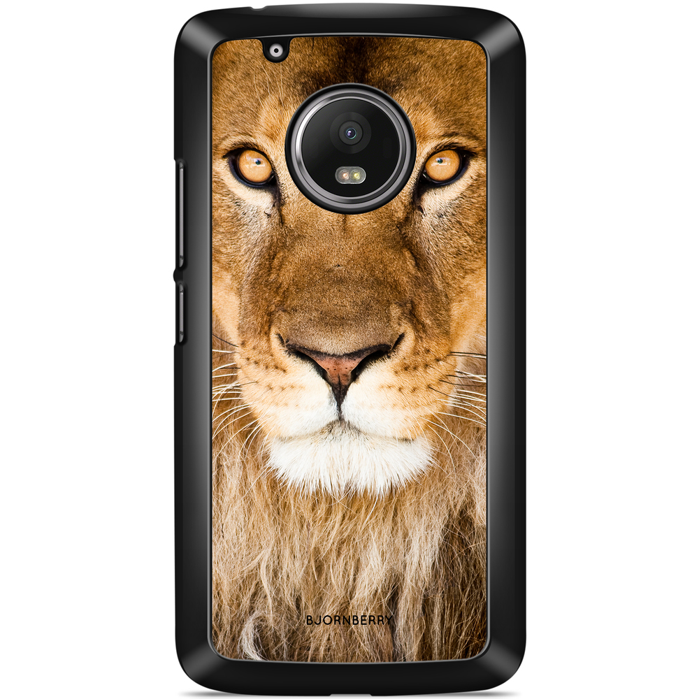 Moto G5 Plus Case - Lion Face