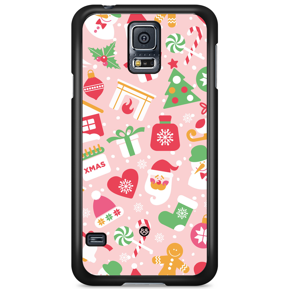 Samsung Galaxy S5/S5 NEO Skal - Rosa Jul