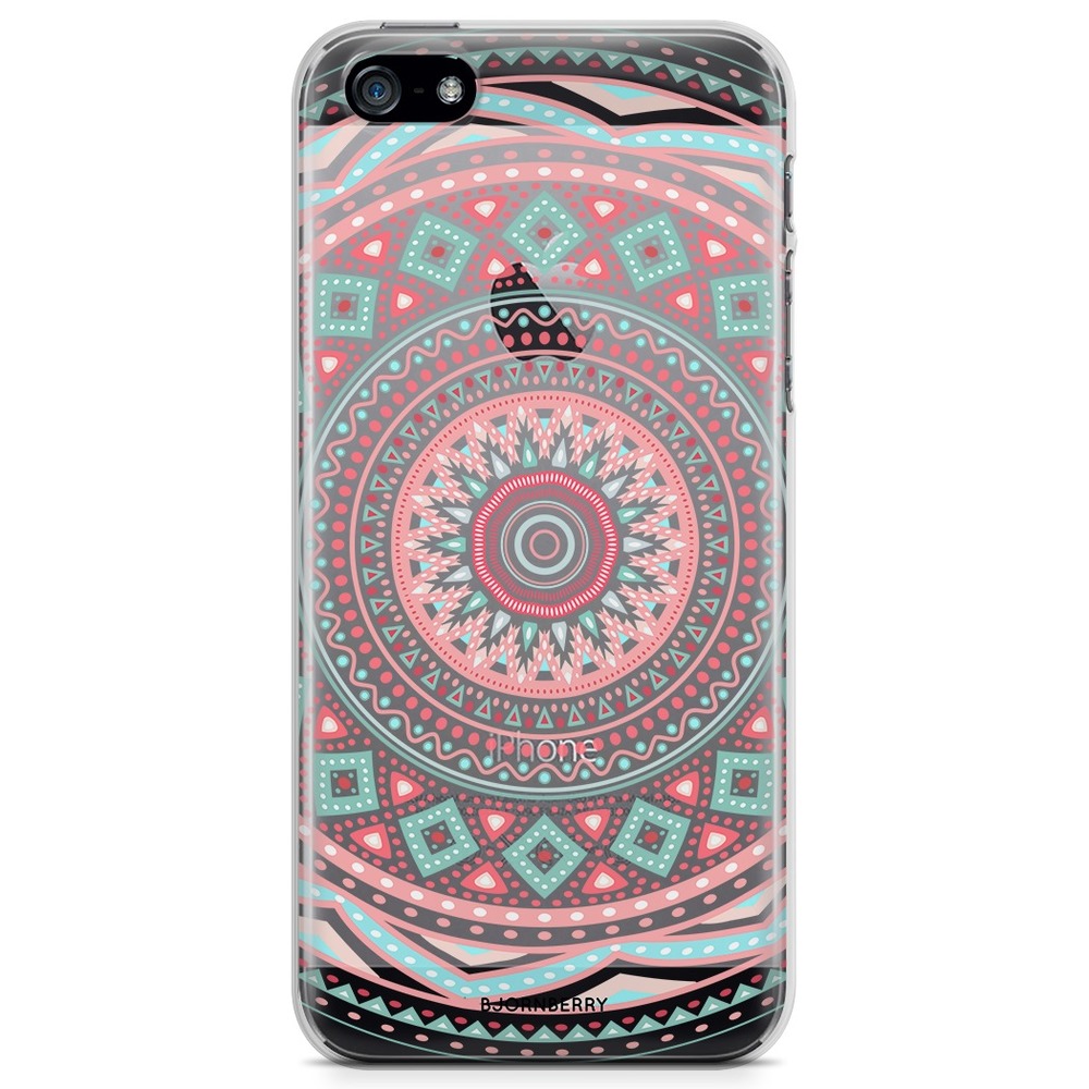 iPhone 5/5S/SE (2016) TPU Case - Patel Mandala