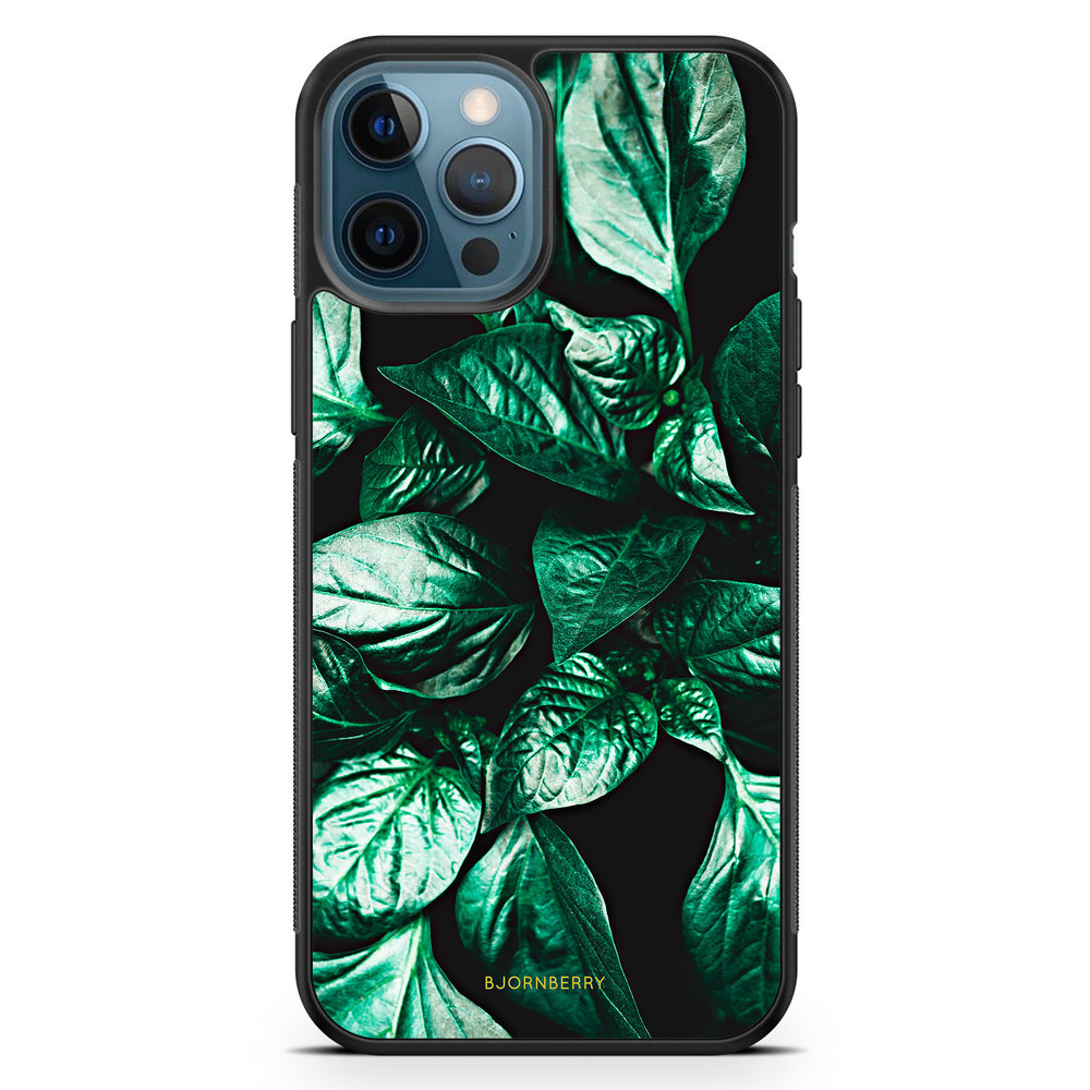 iPhone 12 Pro Case - Green Leaves