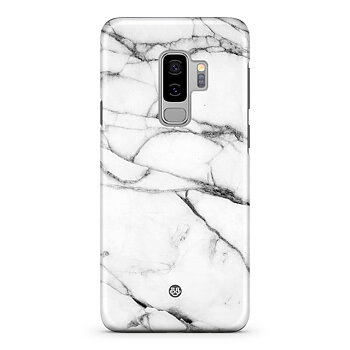 Samsung Galaxy S9 Plus Premium Skal - White Marble