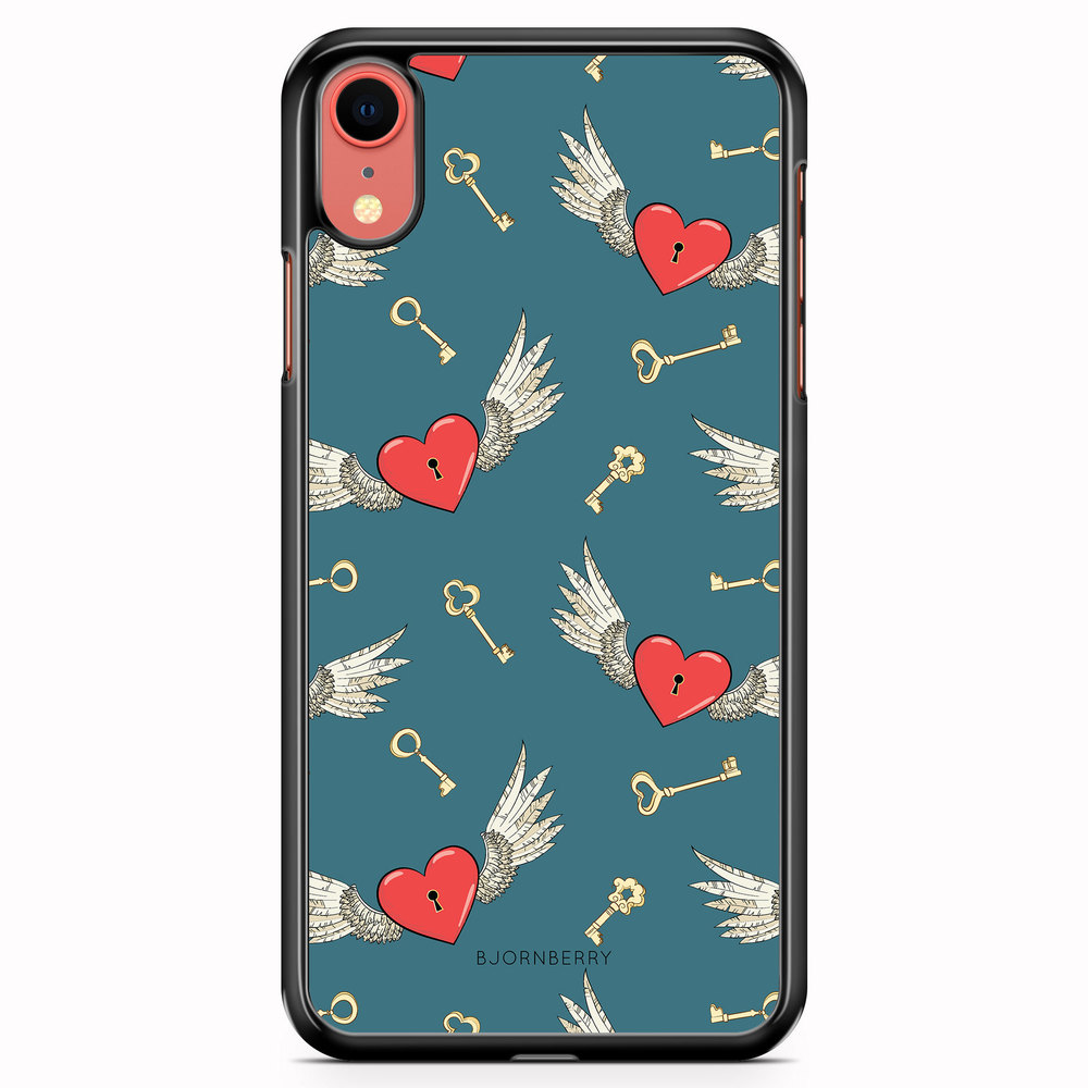 iPhone XR Case - Hearts 'n Wings