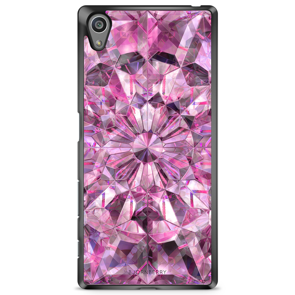 Sony Xperia Z5 Premium Case - Pink Crystals