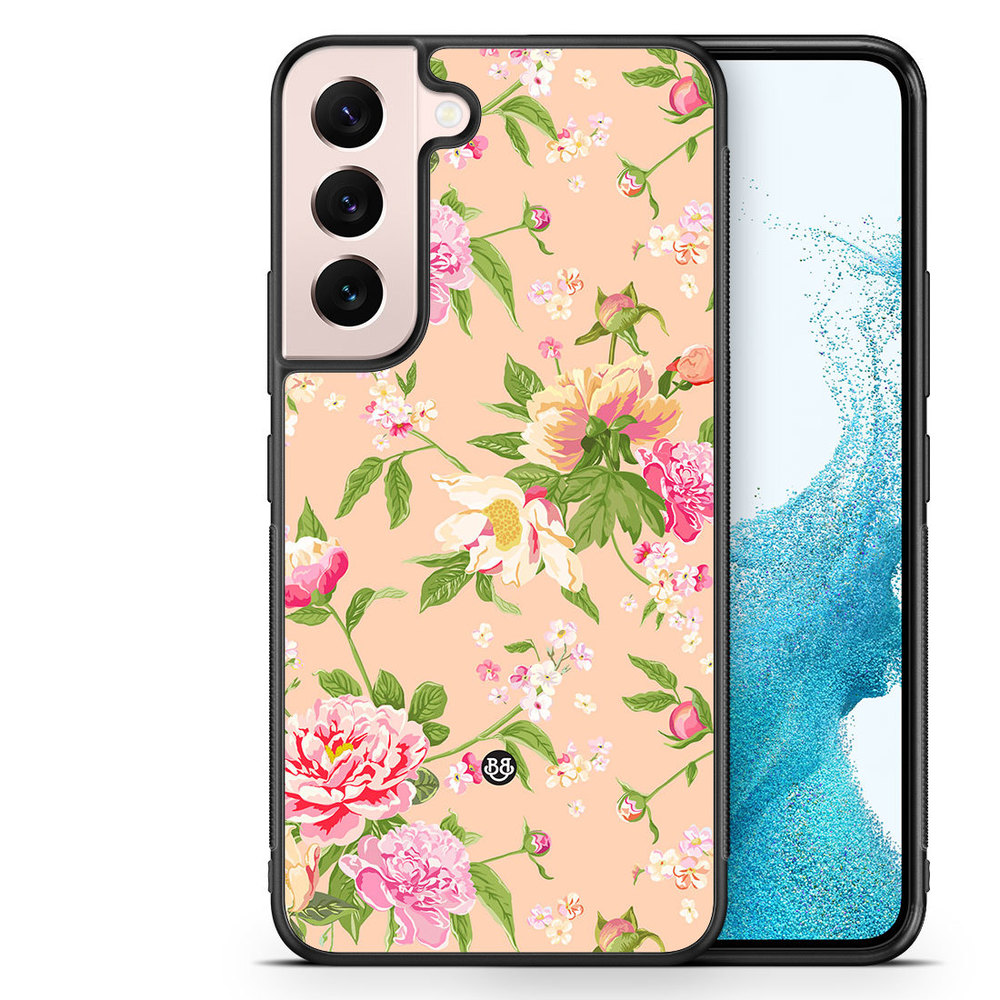 Samsung Galaxy S22 5G Case - Peony Flowers