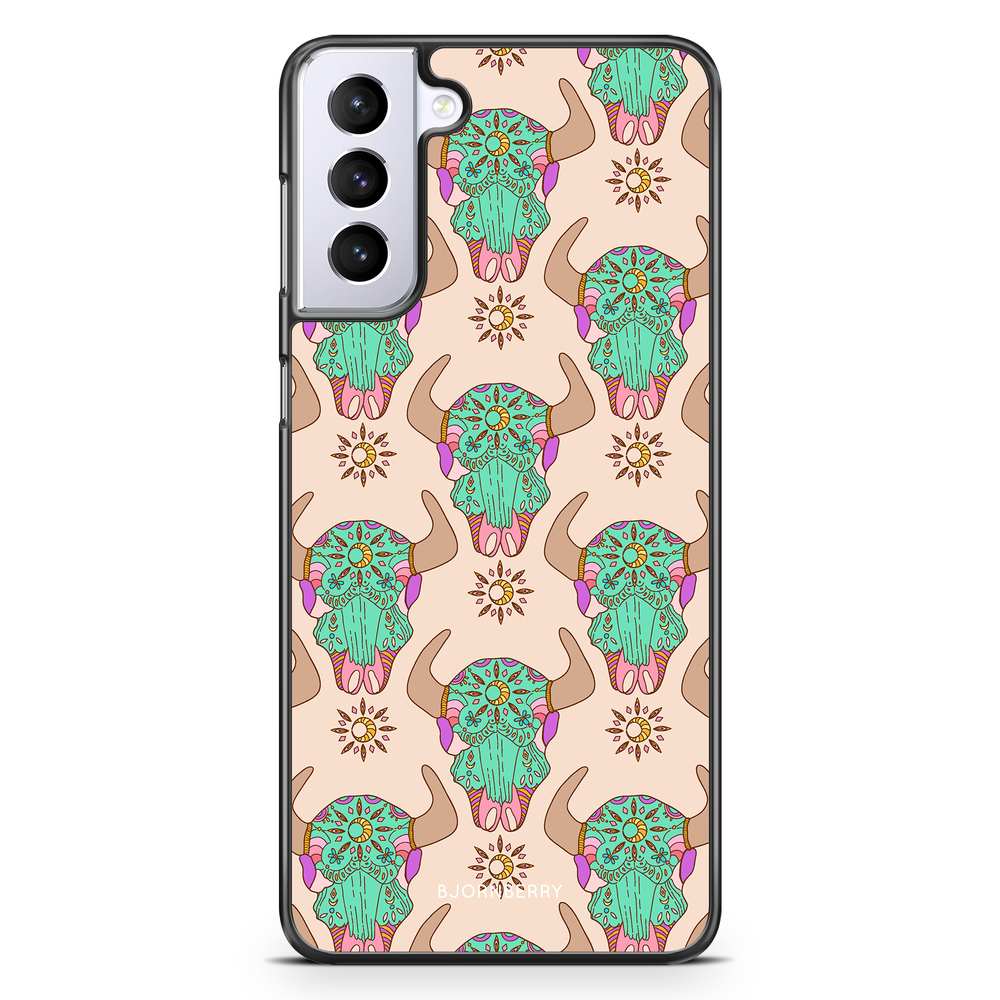 Samsung Galaxy S21 Plus Case - Beautiful Skulls