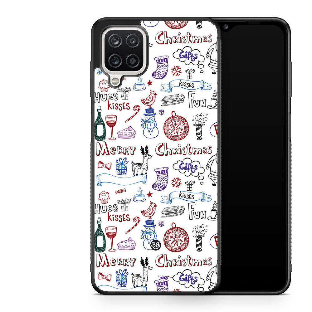 Samsung Galaxy A12 Case - Merry Christmas