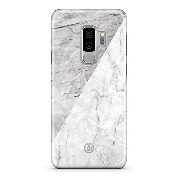 Samsung Galaxy S9 Plus Premium Skal - Half Marble
