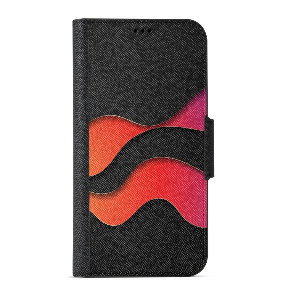 Naive Samsung Galaxy S7 Wallet Case- Neon Waves