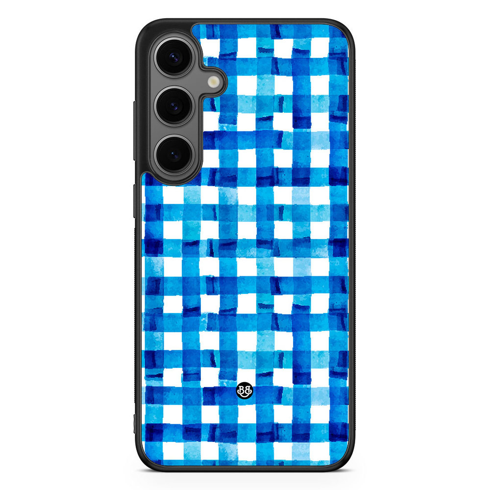 Samsung Galaxy S24 Plus Case - Blue Stripes