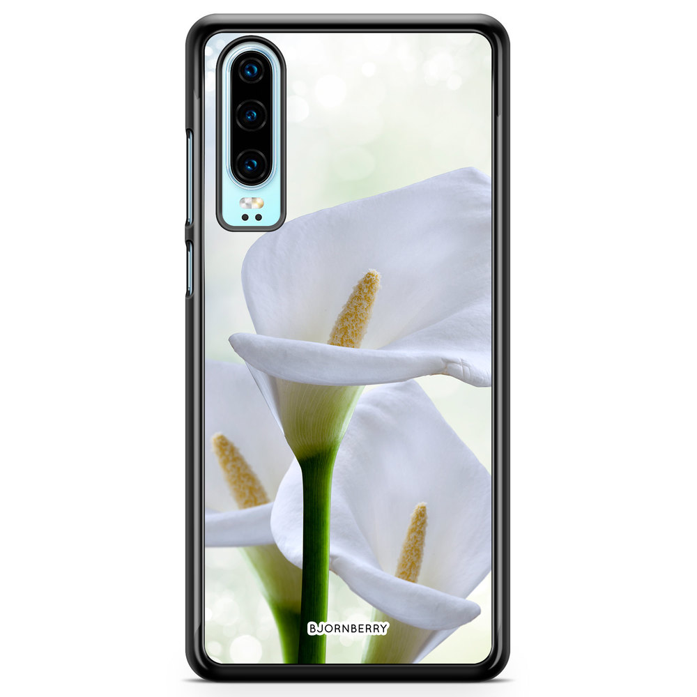 Huawei P30 Case - White flower