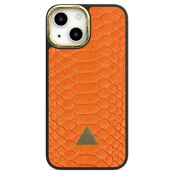 Naive iPhone 13 Mini Case - Orange Snake