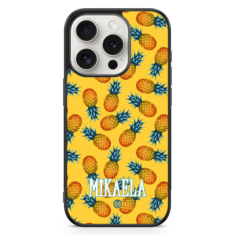iPhone 15 Pro Custom Case - Pineapple Name