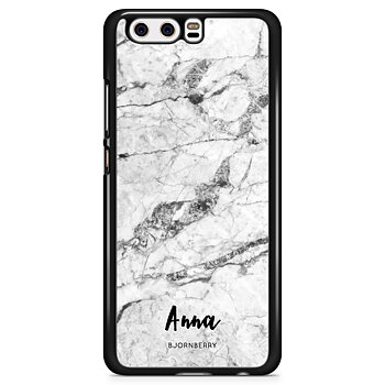 Huawei P10 Plus Case Custom - White Marble Name