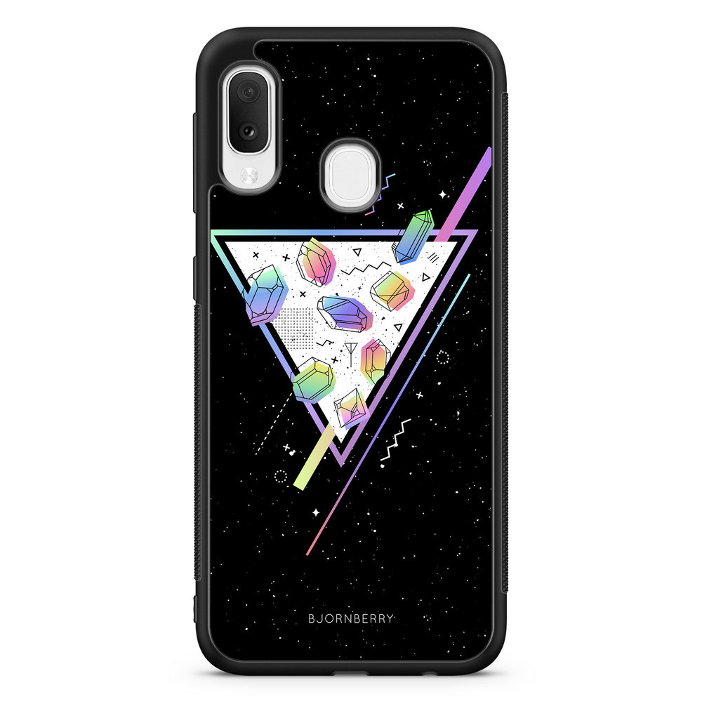 Samsung Galaxy A20e Case - Space Triangle