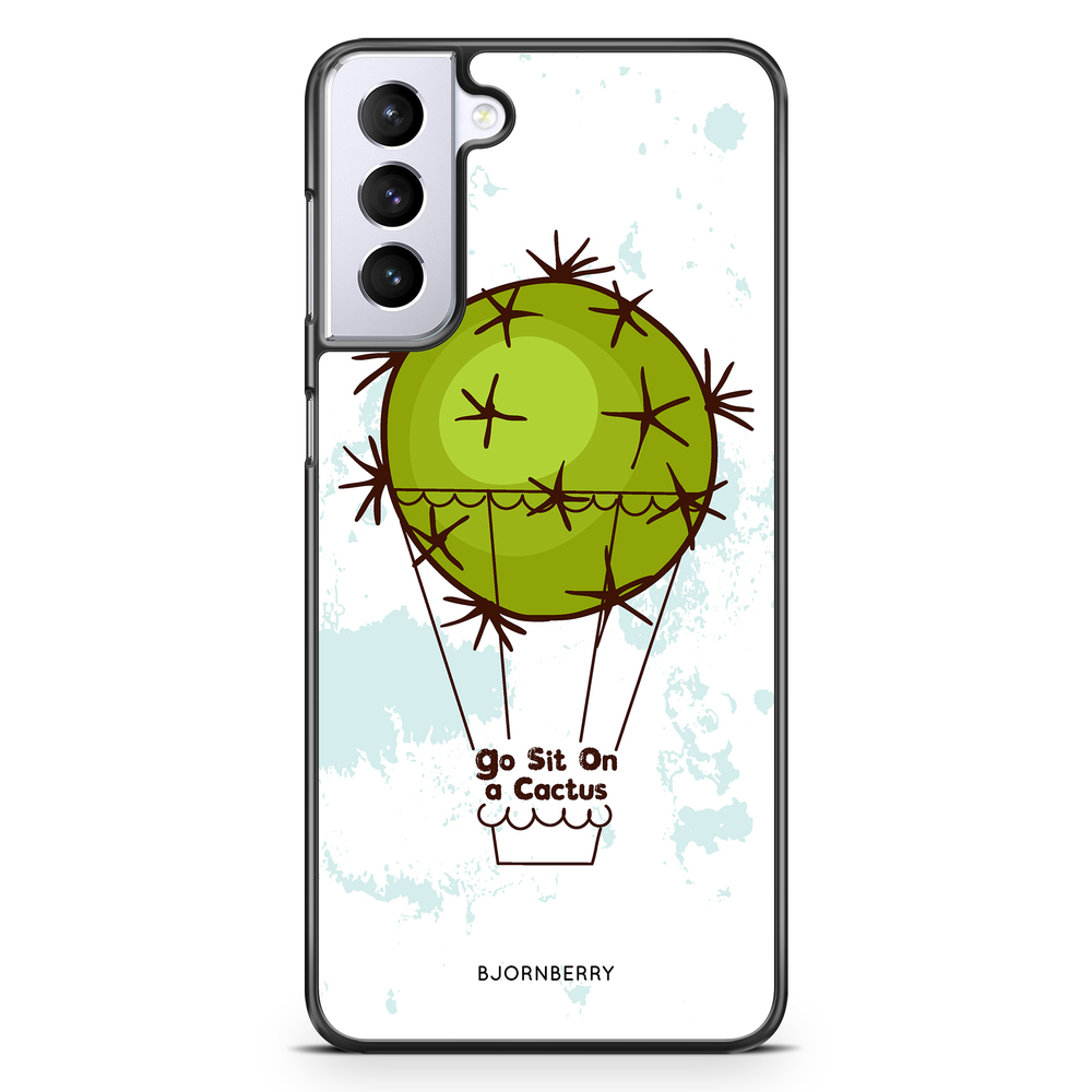Samsung Galaxy S21 Plus Case - Go sit on a cactus