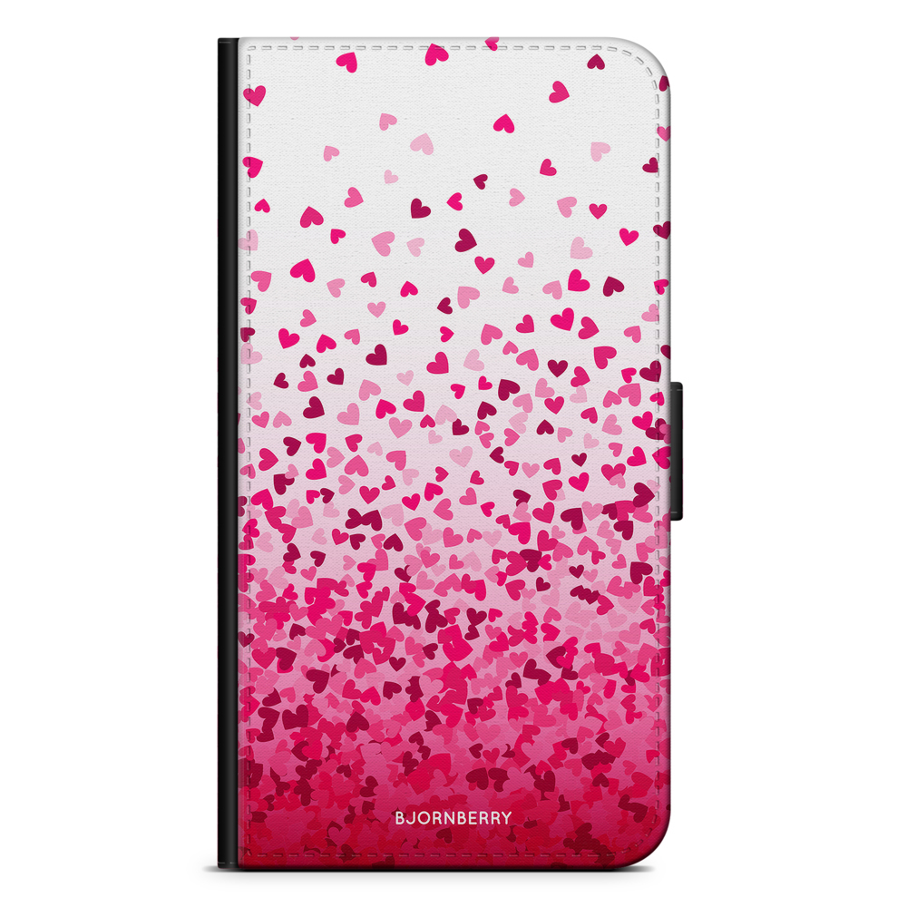 Huawei Mate 8 Wallet Case - Heart Confetti