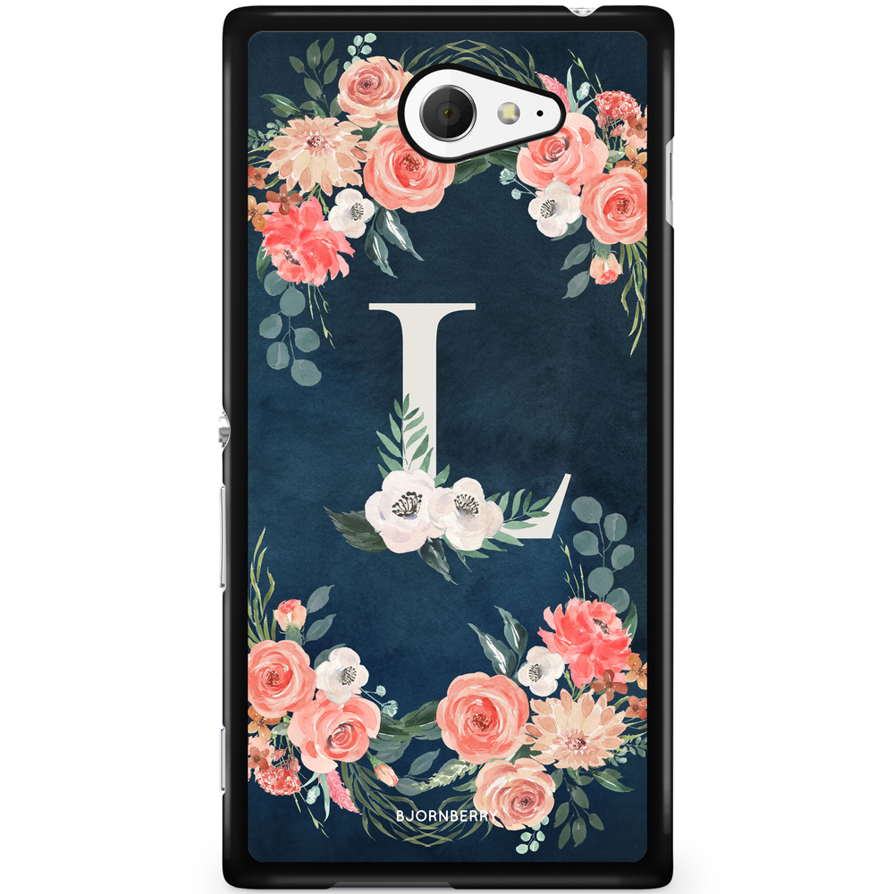 Sony Xperia M2 Aqua Case - Monogram L