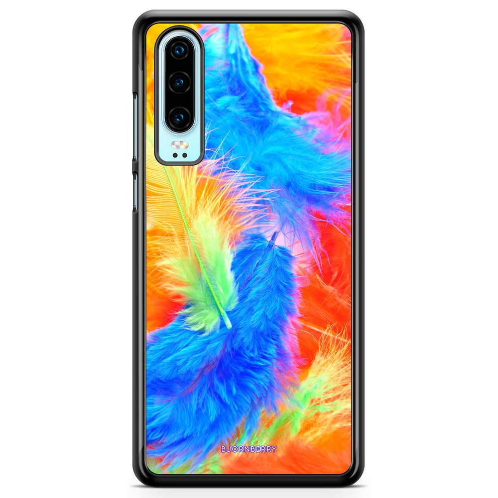 Huawei P30 Case - Easter Feathers