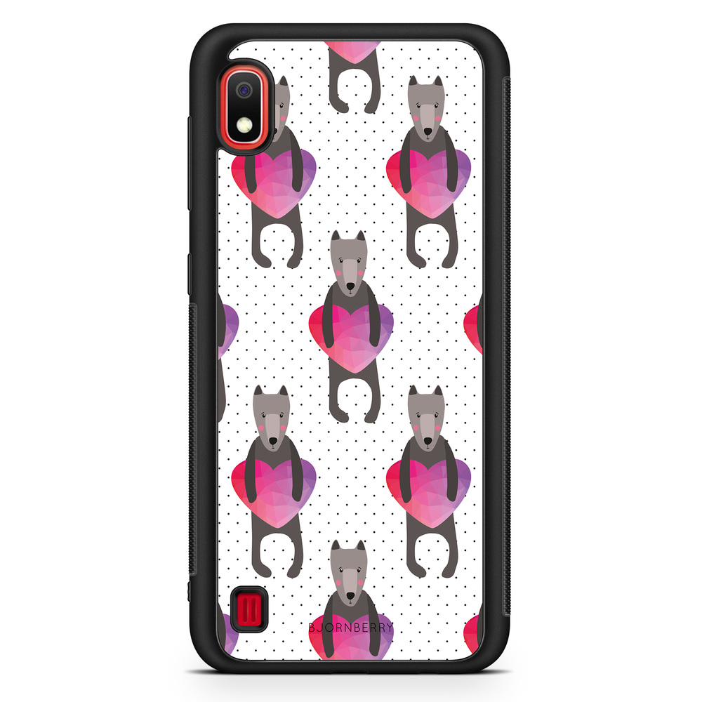 Samsung Galaxy A10 Case - Romantic Dogs