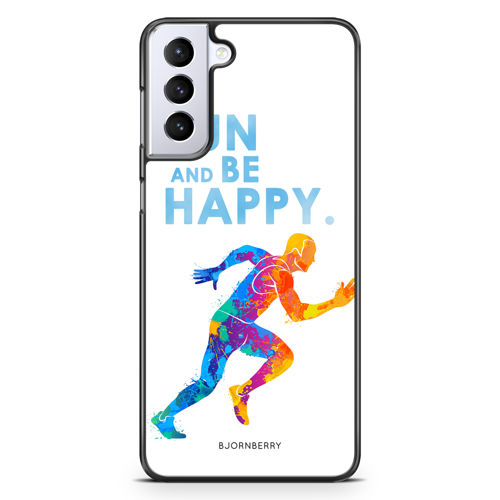 Samsung Galaxy S21 Plus Case - Run and be happy