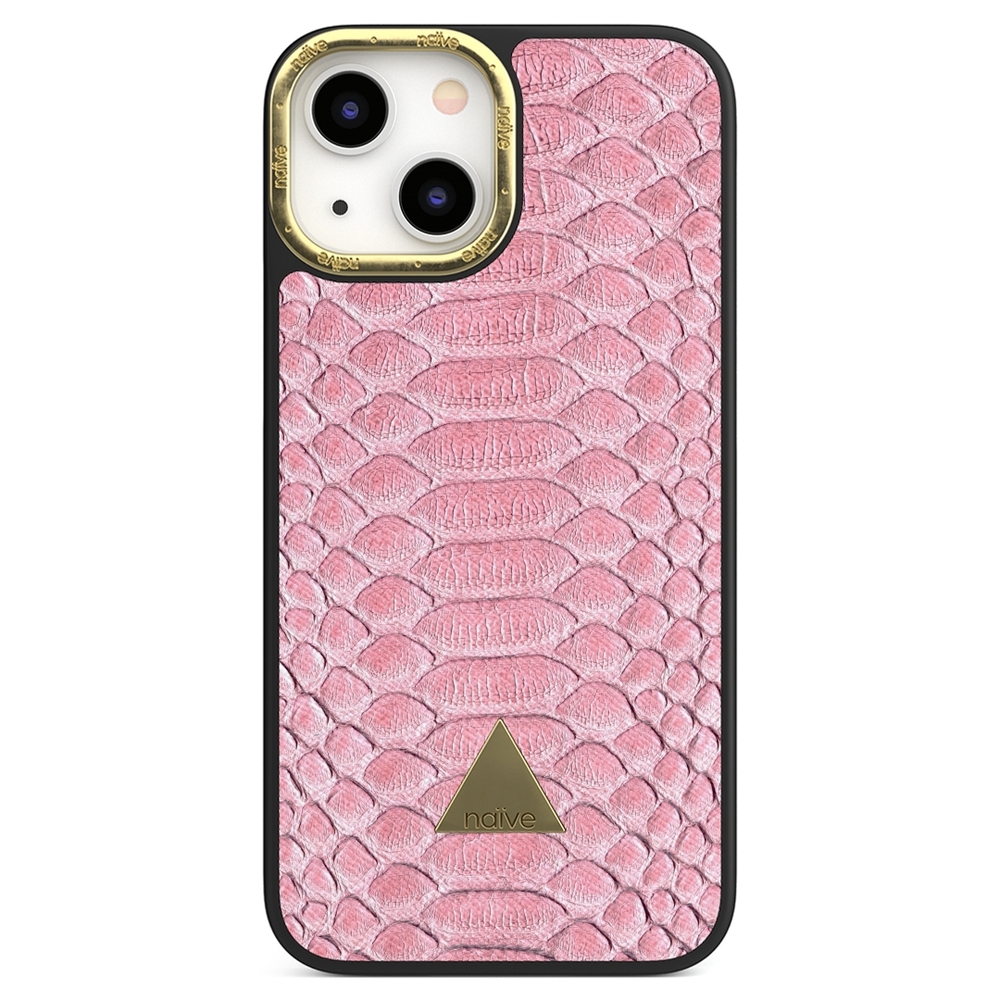 Naive iPhone 13 Mini Case - Salmon Snake