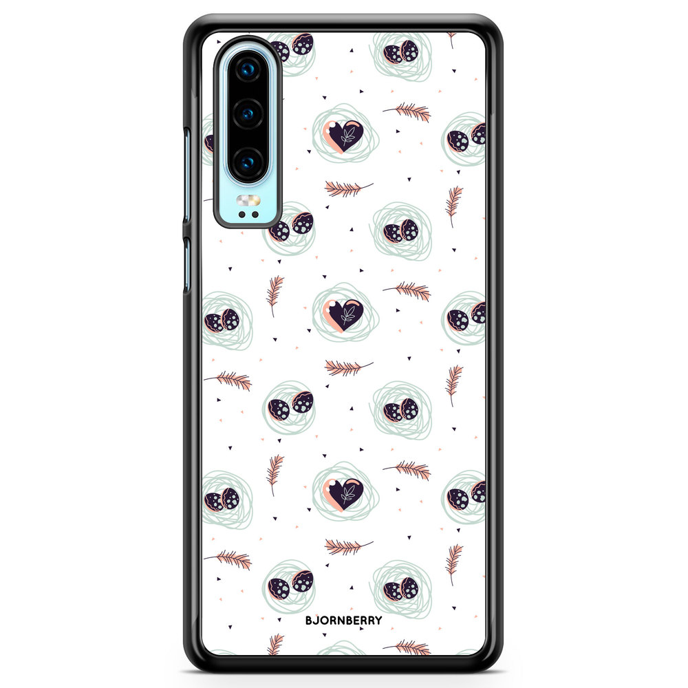 Huawei P30 Case - Eggs and Hearts