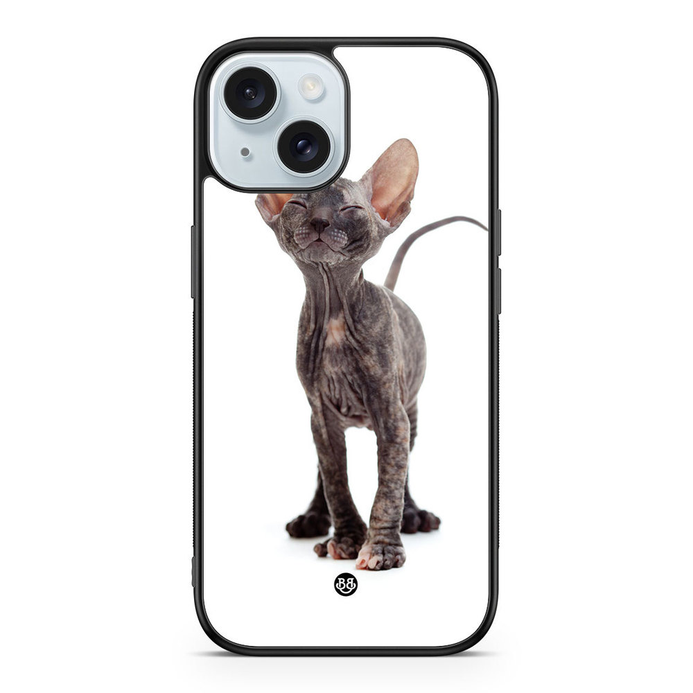 iPhone 15 Case - Hairless Cat