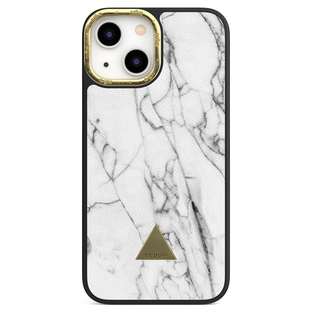 Naive iPhone 13 Mini Case - Milky Marble