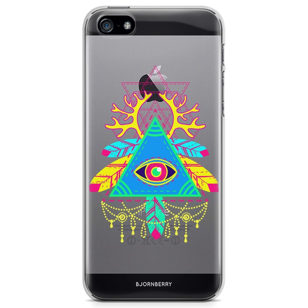 iPhone 5/5S/SE (2016) TPU Case - All-seeing Eye